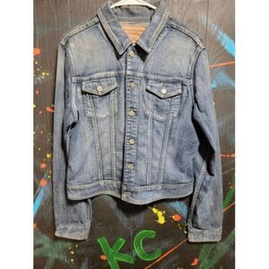 Express "Precision Fit" Jean Jacket SZ L‎ #056